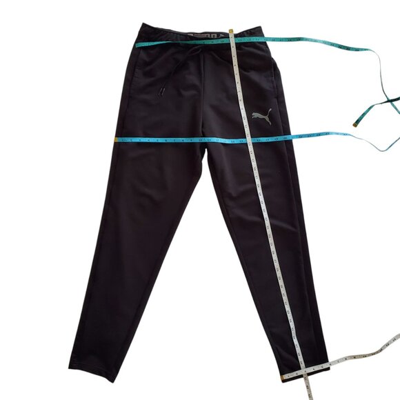PUMA SE WAY 1 BLACK SWEAT JOGGERS SZ SMALL - Picture 7 of 8